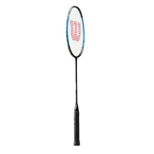 Wilson Badminton Racket Blaze S3700 (very head heavy/flexible) black/blue - strung -